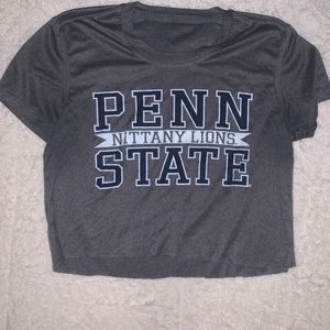 Penn state cropped t shirt